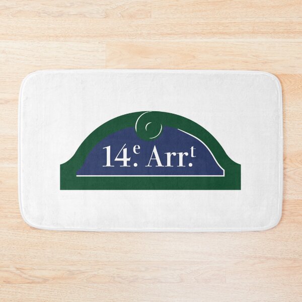 Item preview, Panel 14th Arrondissement Paris designed and sold by BubbleManShop.