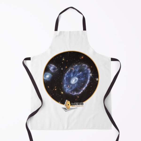 Item preview, NASA Photo of Cartwheel Galaxy With James Webb Space Telescope Logo designed and sold by AlanPhotoArt.