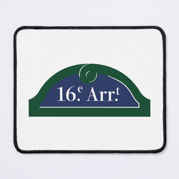 Item preview, Panel 16th Arrondissement Paris designed and sold by BubbleManShop.