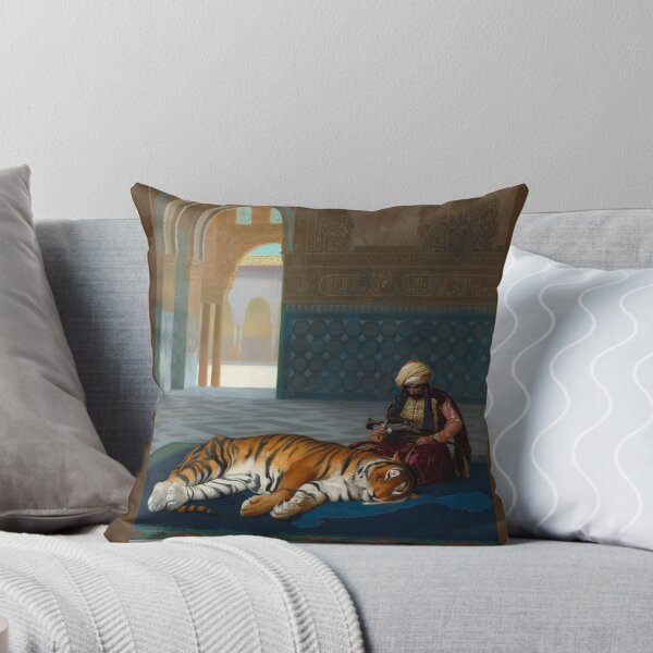 Item preview, Jean Leon Gerome -Le Tigre Et Le Gardien-The Tiger and the Guardian designed and sold by TeeARTHY.