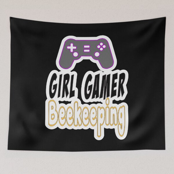 Item preview, Girl Gamer Beekeeping designed and sold by JLCableStudio.