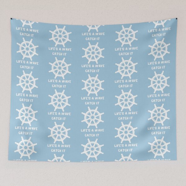 Item preview, life is a wave designed and sold by TAOR.