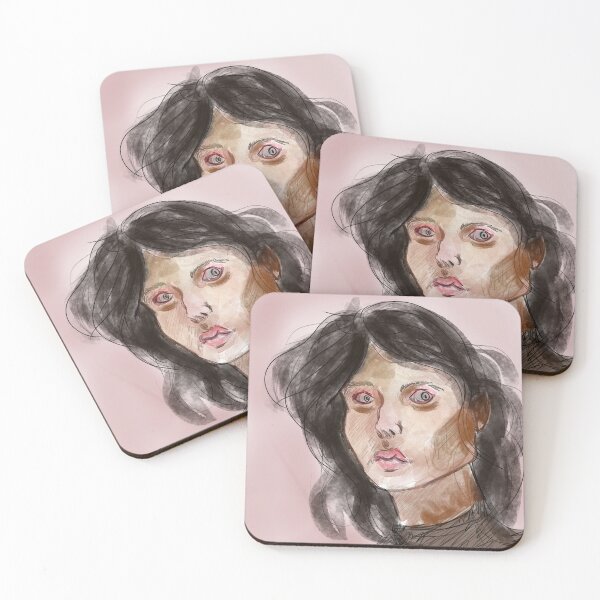 Item preview, Artistic Unique Modern Woman Sketch Art designed and sold by Daniel Layden.