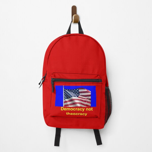 Item preview, Democracy not theocracy  designed and sold by Rachel the Artist .