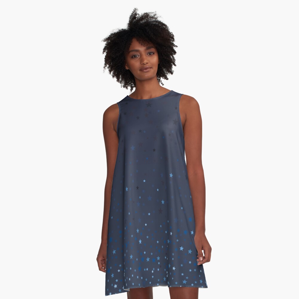 Starry Night A-Line Dress
