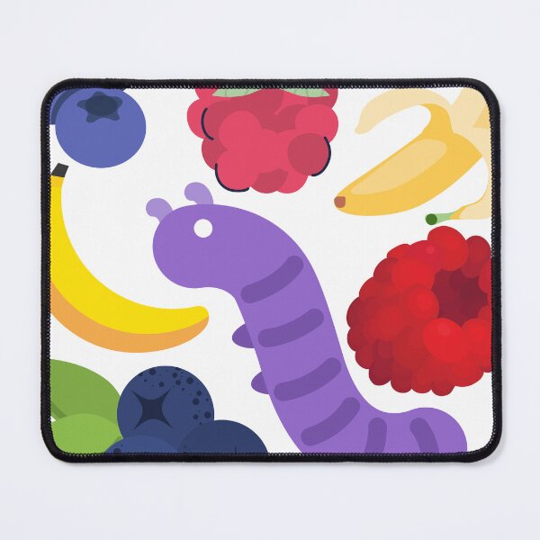 Item preview, Bright Summer Fruits and Worms designed and sold by 2Cheesy4U.