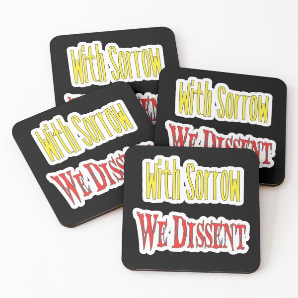 Item preview, With Sorrow We Dissent designed and sold by JLCableStudio.