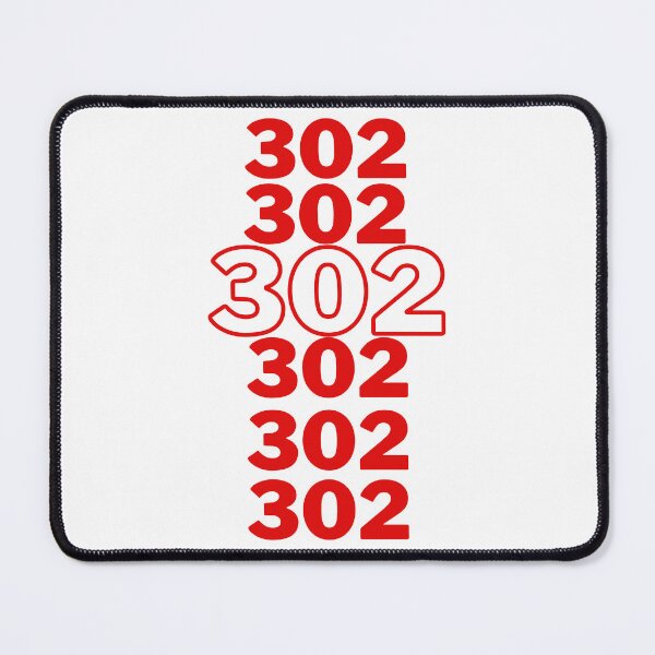 Item preview, Boss 302- Mustang -Ford v8- Fast back- Red  stickers designed and sold by ZoesAttic.