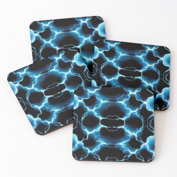 Item preview, Blue Magnetic Energy | Electric Blue Pattern designed and sold by TMBTM.