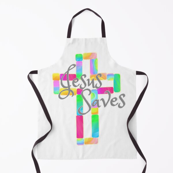 Item preview, Jesus Saves Colorful Cross Art designed and sold by Alondra.