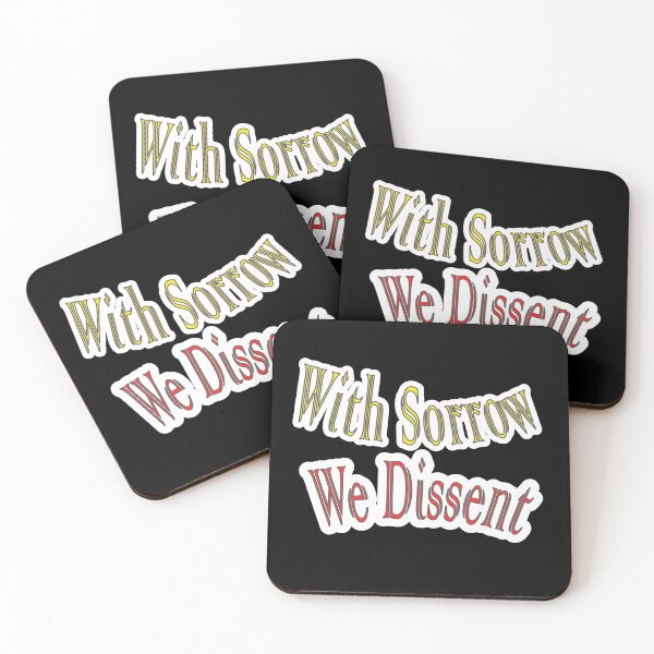 Item preview, With Sorrow We Dissent designed and sold by JLCableStudio.
