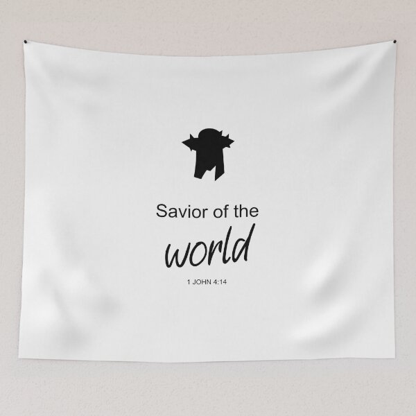 Item preview, Savior of the world - 1 John 4:14 designed and sold by aheartforgod.