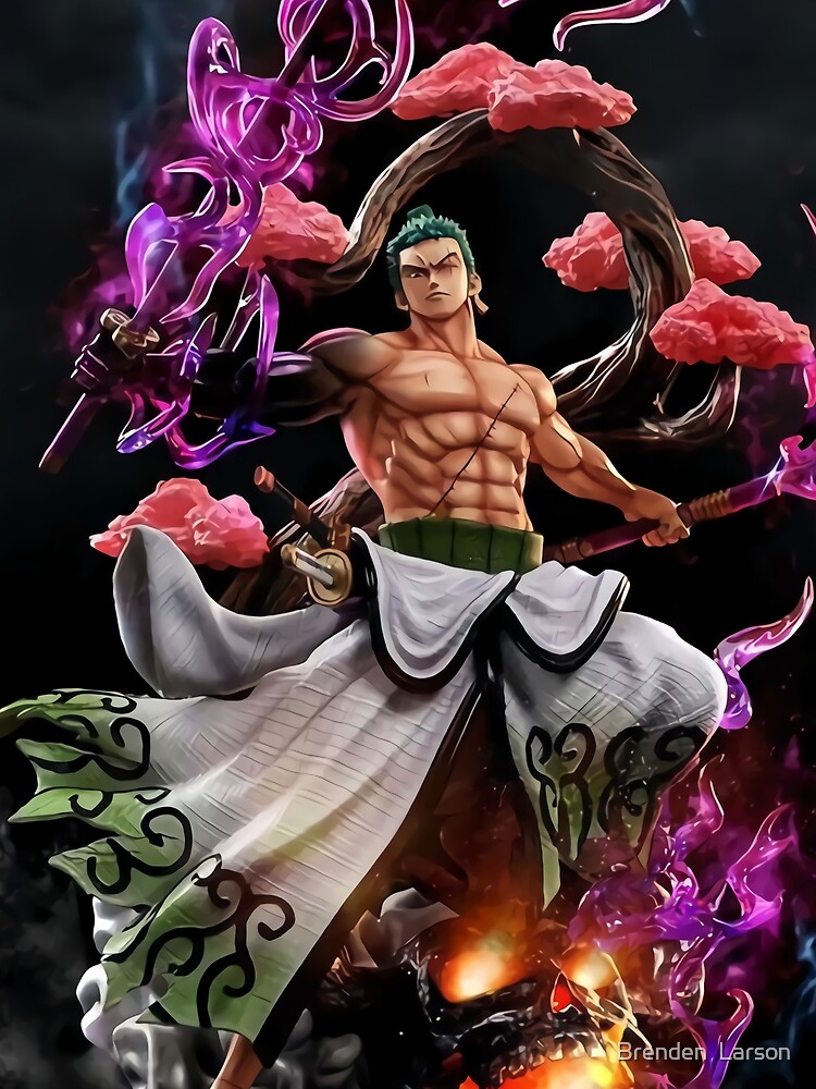 Wano Zoro (art by me) : r/OnePiece