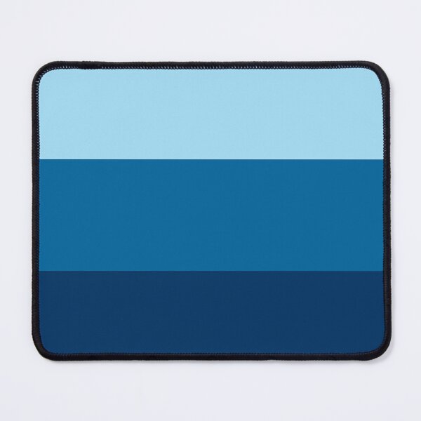 Item preview, Light Blue Honolulu Blue And U.S Navy Blue Stripes designed and sold by burbankdesigns.