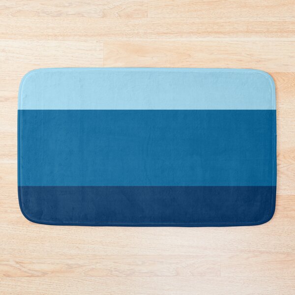 Item preview, Light Blue Honolulu Blue And U.S Navy Blue Stripes designed and sold by burbankdesigns.