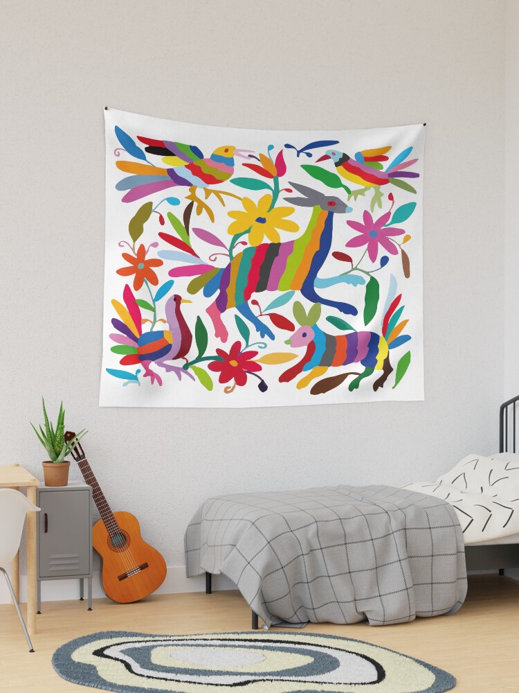 Otomi embroidery wall discount hanging