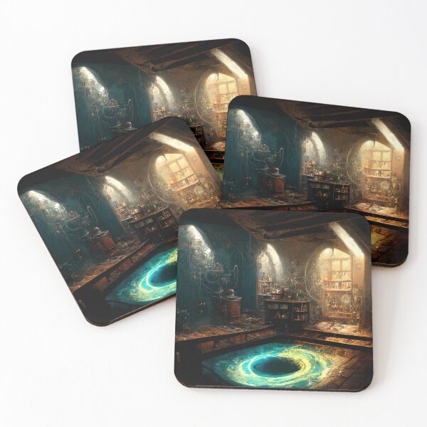 Item preview, Alchemy Lab with Magical Circle designed and sold by Vimpace.