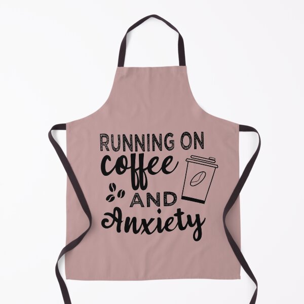 Item preview, Running on Coffee and Anxiety designed and sold by Mer Yem.