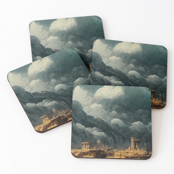 Item preview, Ancient City with Gloomy Sky designed and sold by Vimpace.
