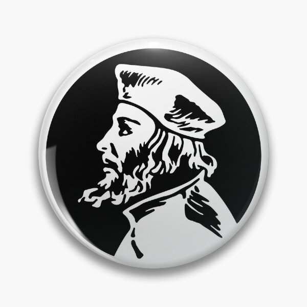 Item preview,  Jan Hus, portrait  designed and sold by close-up.biz.