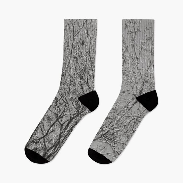 Item preview, Jungle Leaves - Black and White - Real Tree #9 designed and sold by anafrancisconi.