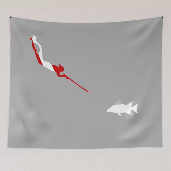 Item preview, Spear fisherman  designed and sold by N2THEBLUE.