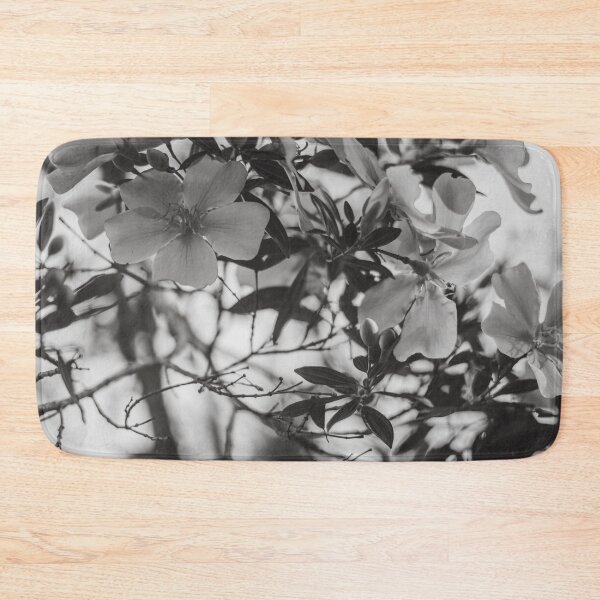 Item preview, White magnolia flower in spring - Black and white designed and sold by anafrancisconi.