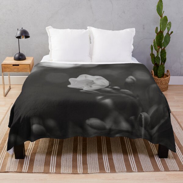 Item preview, White magnolia flower - Black and White designed and sold by anafrancisconi.