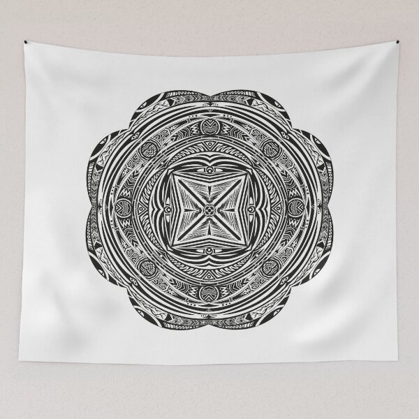 Item preview, Symbolic flower mandala designed and sold by DomaDoma.