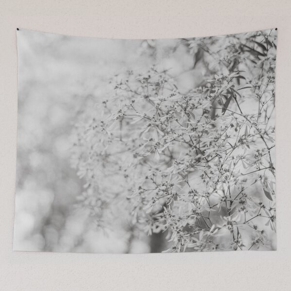 Item preview, White Flowers - Black and White designed and sold by anafrancisconi.