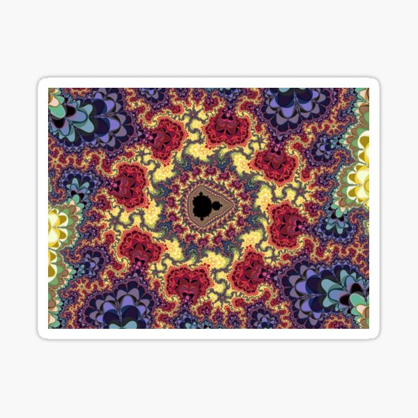 Mandelbrot Fractal Sticker