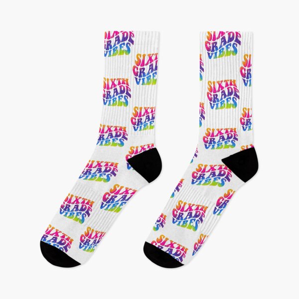 Item preview, Retro tie dye sixth grade vibes designed and sold by PERsonalthreads.