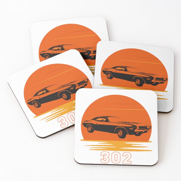 Item preview, Boss 302 v8  classic american track car designed and sold by ZoesAttic.