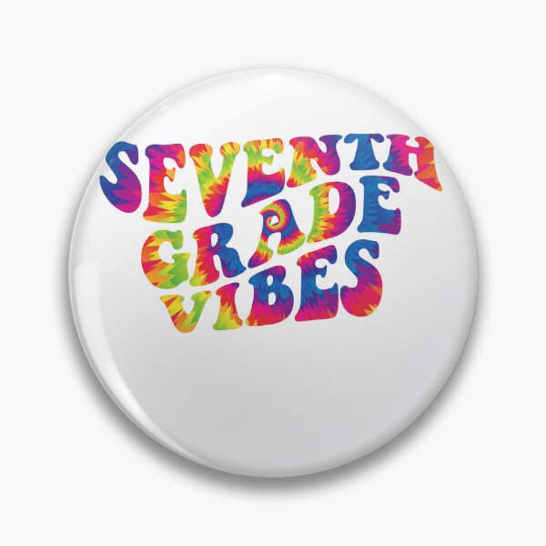 Item preview,  Retro tie dye seventh grade vibes designed and sold by PERsonalthreads.