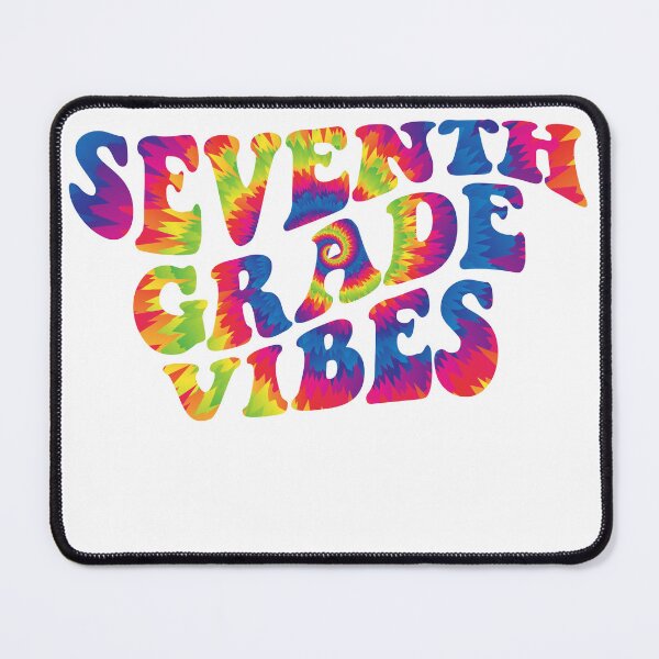 Item preview, Retro tie dye seventh grade vibes designed and sold by PERsonalthreads.