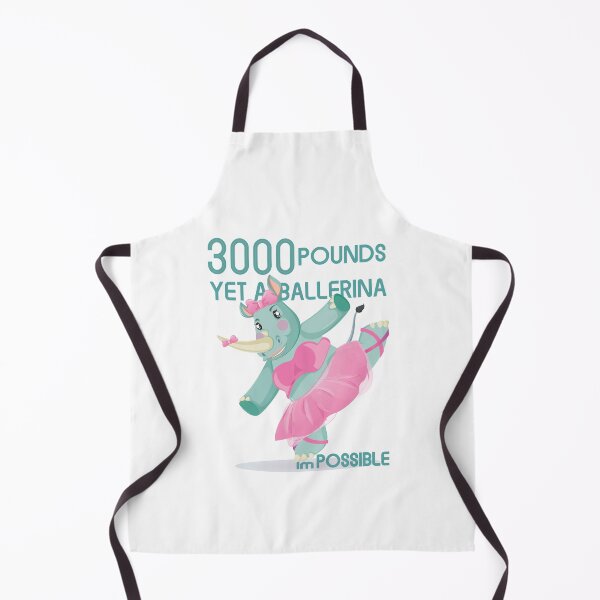 Item preview, 3000 pounds yet a ballerina, nothing impossible designed and sold by Lowrain Nabih.