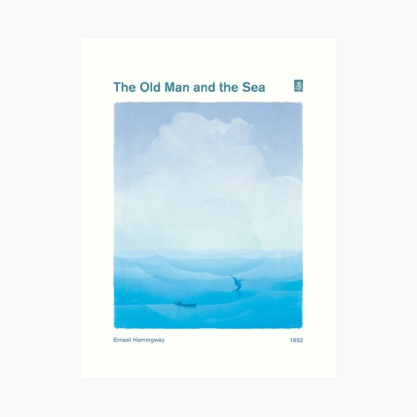Ernest Hemingway - The Old Man and the Sea Art Print