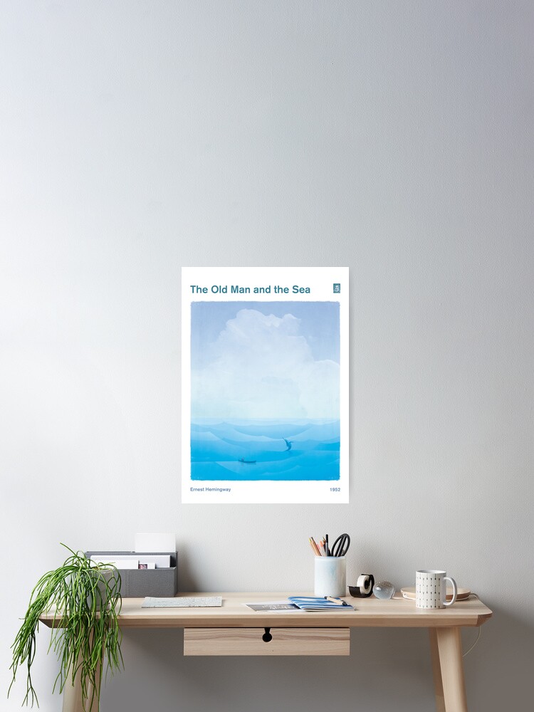 Ernest Hemingway The Old Man And The Sea Poster By