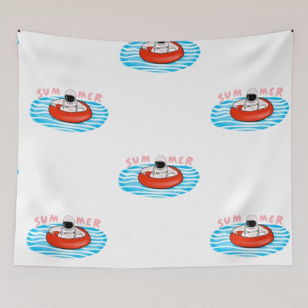 Item preview, Summer brach summer astronaut love astronauts nasa space lover  designed and sold by Tropical Blood.