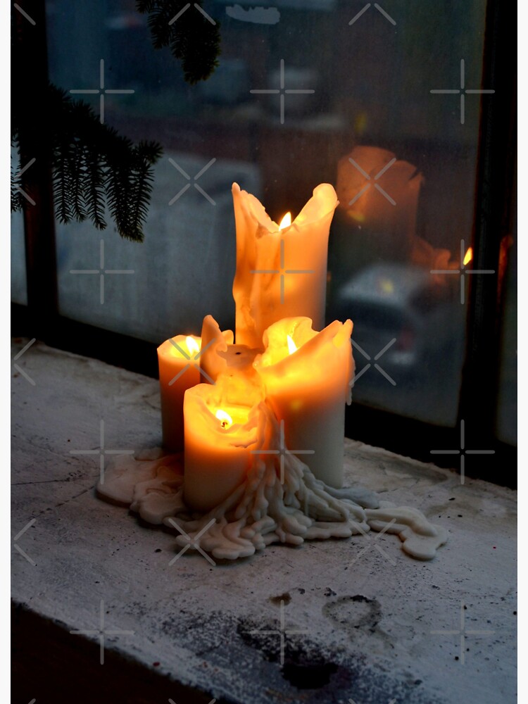 "SUBLIME 18 Melting Candle Cluster" Sticker for Sale by DEL