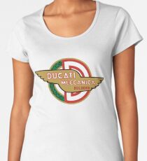 Ducati Meccanica Bologna Women's Premium T-Shirt