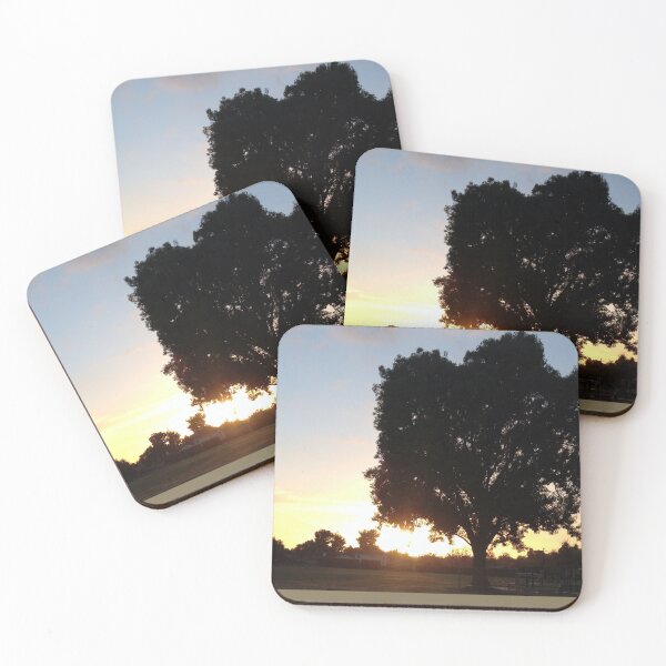 Item preview, Stillness Gifts Quiet Time at Sunset in California - park photo art and stickers designed and sold by stillnessgifts.