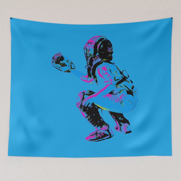 Item preview, The Catcher - Baseball Player designed and sold by NaturePrints.