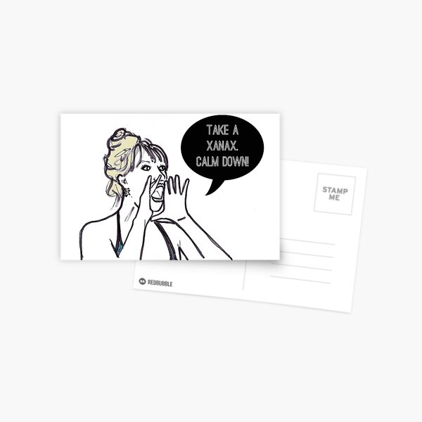 Calm down Postcard