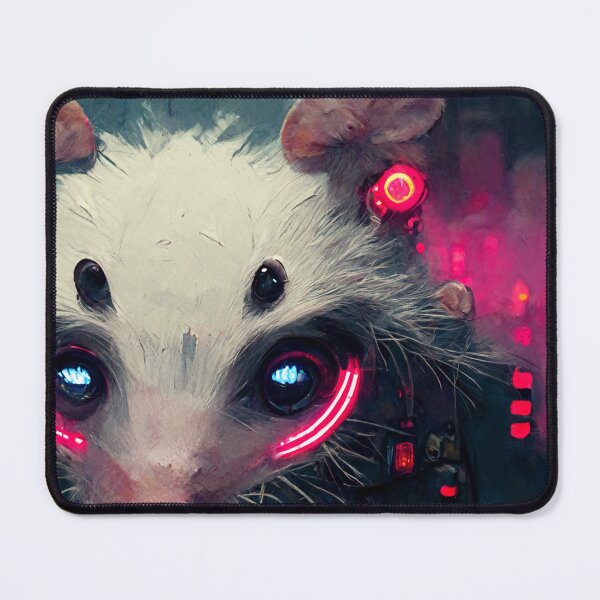 Item preview, cyberpunk opossum designed and sold by yayor.