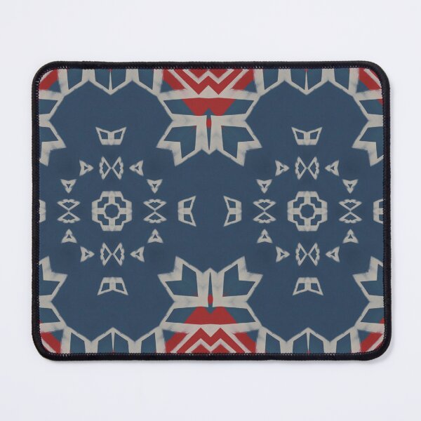 Item preview, Red White and Blue Pattern Artist Jenny Meehan 7 designed and sold by Jenny Meehan Art Prints and Patterns .