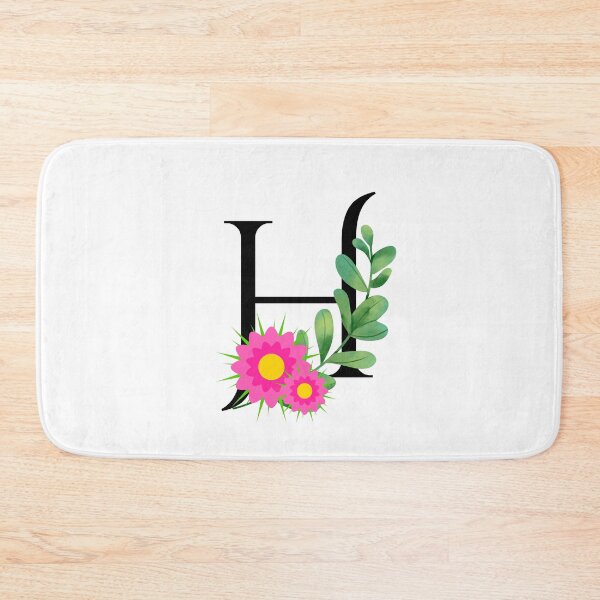 Item preview, Floral H designed and sold by ThoughtfulyCute.