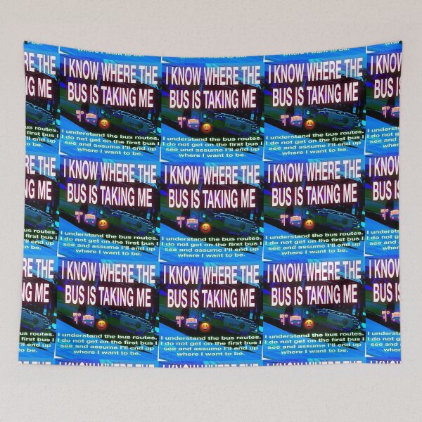 Item preview, I KNOW WHERE THE BUS IS TAKING ME designed and sold by UCSC Affirmations.