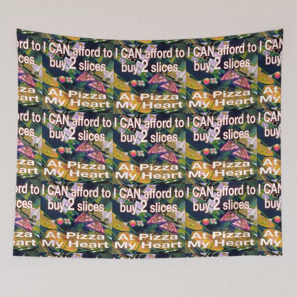 Item preview, I CAN afford TWO pizza slices designed and sold by UCSC Affirmations.