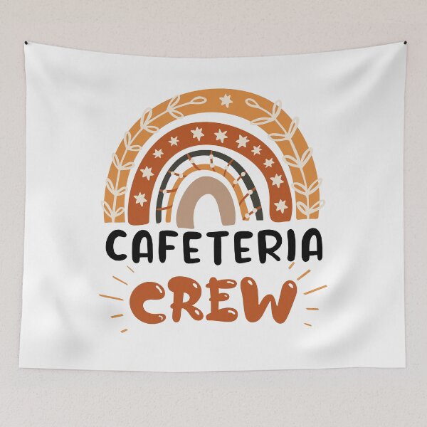 Item preview, cafeteria crew lunch ladies back to school designed and sold by POPLIN ⭐ ⭐ ⭐ ⭐ ⭐.